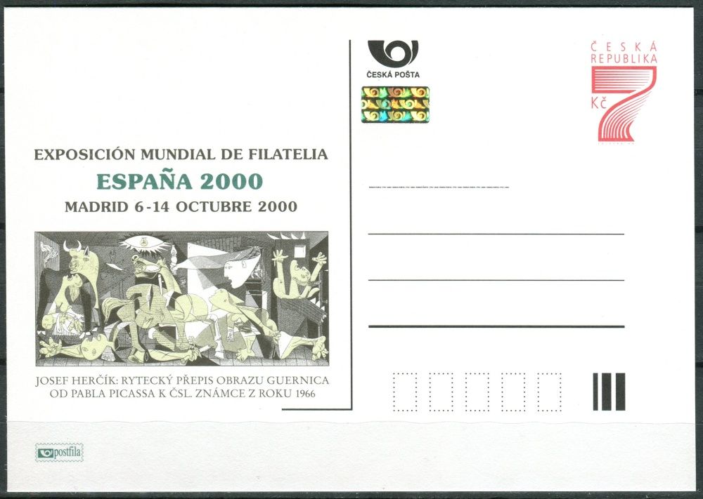 Česká pošta (2000) CDV 41 ** - P 63 - Espaňa 2000