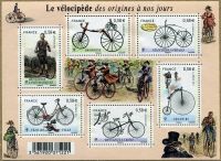 (2011) MiNr. 5129 - 5134 ** - Francie - BLOCK 153 - historická kola