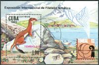 (1983) MiNr. 2740 - Block 77 - O - Kuba - Výstava poštovních známek TEMBAL '83, Basel