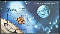 (1984) MiNr. 2850 - Block 81 - O - Kuba - kosmické lety