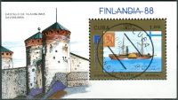 (1988) MiNr. 3190 - Block 105 - O - Kuba - Mezinárodní výstava poštovních známek FINLANDIA '88, Helsinki
