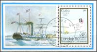 (1990) MiNr. 3381 - Block 120 - O - Kuba - Mezinárodní výstava poštovních známek STAMP WORLD LONDON '90