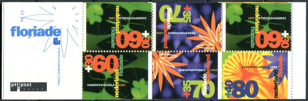 (1992) MiNr. 1436 - 1438 II. D ** - Nizozemsko - ZS (MH46) - Světová zahradní výstava "Floriade '92", Zoetermeer