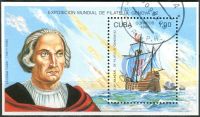 (1992) MiNr. 3607 - Block 129 - O - Kuba - Mezinárodní výstava poštovních známek GENOVA '92, Janov: námořníci
