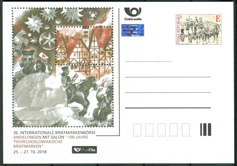 Česká pošta (2018) CDV 130 ** - P 228 - Sindelfingen