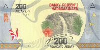 Madagaskar - (P 98) 200 Ariary (2017) - UNC