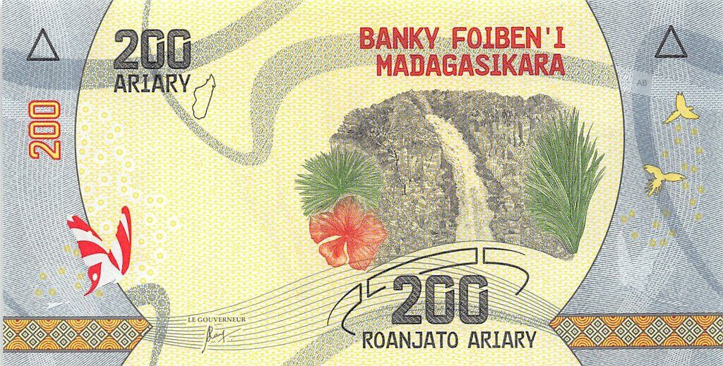Madagaskar - (P 98) 200 Ariary (2017) - UNC