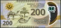 Mauretánie - (P 24) 200 OUGIYA (2017) - UNC polymer