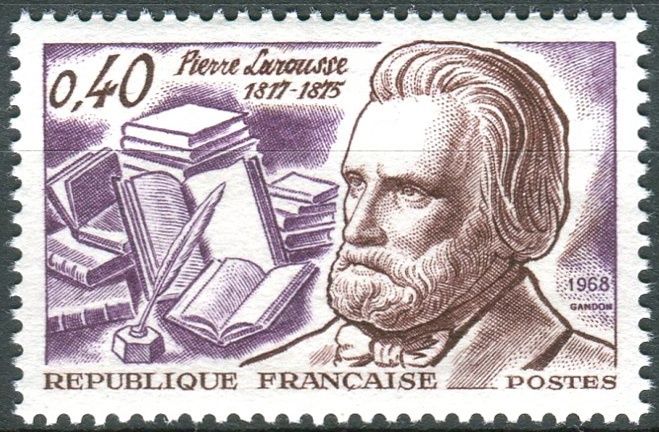 (1968) MiNr. 1625 ** - Francie - Pierre Larousse