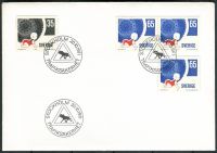 (1971) FDC 721 - 722 - Švédsko - bezpečnost silničního provozu