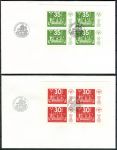 (1974) FDC 846 - 849 - 4-bl - Švédsko - Mezinárodní výstava poštovních známek STOCKHOLMIA '74 (II)