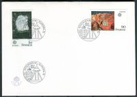 (1975) FDC 899 - 900 - Švédsko - Europa: obrazy