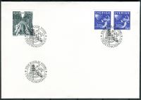 (1981) FDC 1158 - 1159 - Švédsko - Noc a den; Umění