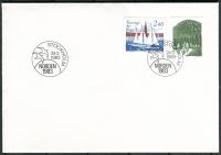 (1983) FDC 1230 - 1231 - Švédsko - SEVER: Cestovní ruch ve Skandinávii