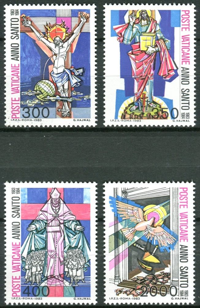 (1983) MiNr. 816 - 819 ** - Vatikán - Svatý rok vykoupení 1983/84