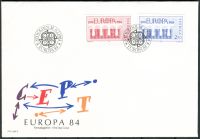 (1984) FDC 1270 - 1271 - Švédsko - Europa: 25 let Evropská konference poštovních a telekomunikačních správ (CEPT)