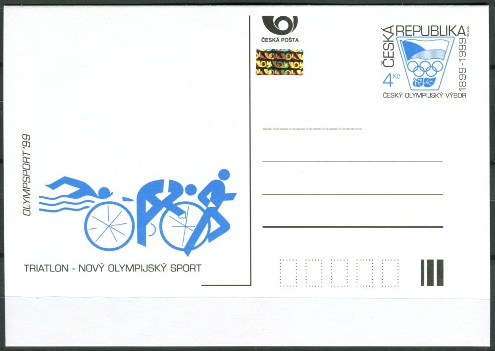 Česká pošta (1999) CDV 42 ** - ČR - 100.výročí ČOV