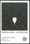 (2009) MiNr. 2687 - 2688 ** - Dl + Dr - ZS (MH 324) - Švédsko - Europa: astronomie