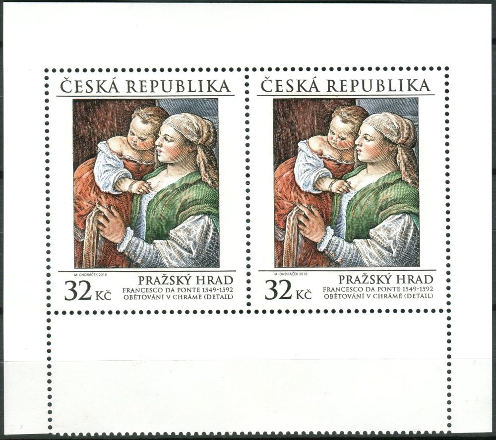 (2018) č. 980**- Česká republika - Pražský hrad - KD - Francesco da Ponte