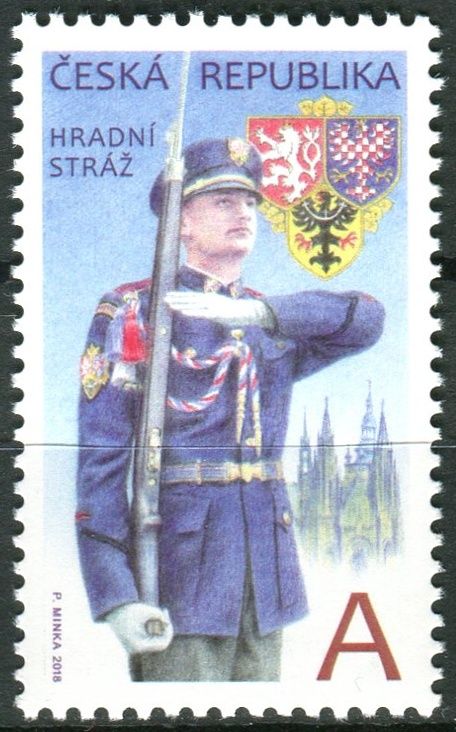(2018) MiNr. 1015 **- Česká republika - Hradní stráž "A"