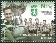 (2018) MiNr. 4373 ** - Portugalsko - 100. narozeniny Fernando Peyroteo