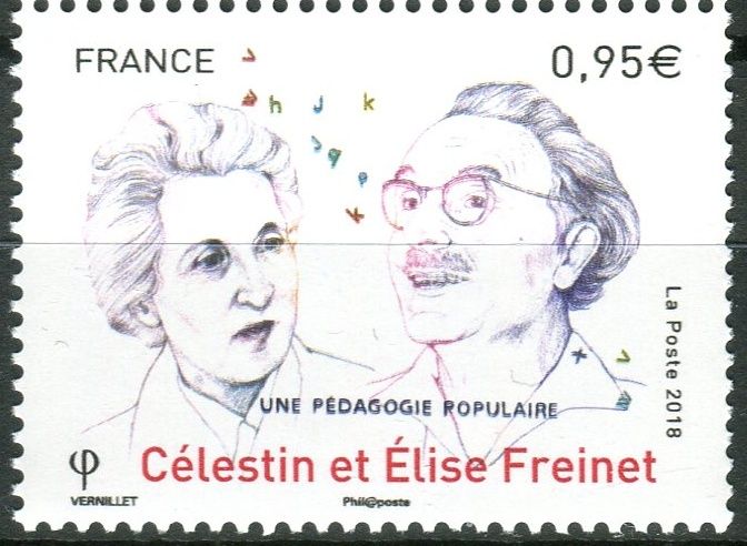 (2018) MiNr. 7186 ** - Francie - 100 let Freinet pedagogika
