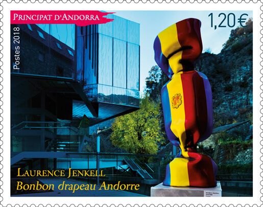 (2018) MiNr. 839 ** - Andorra (Fr.) - umění