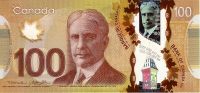 Kanada - (P 110b) 100 DOLARU (2013) - UNC polymer