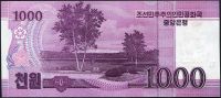 Severní Korea (P CS15) - 1000 wonů (2013) - UNC - přítisk