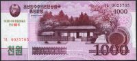 Severní Korea (P CS15) - 1000 wonů (2013) - UNC - přítisk