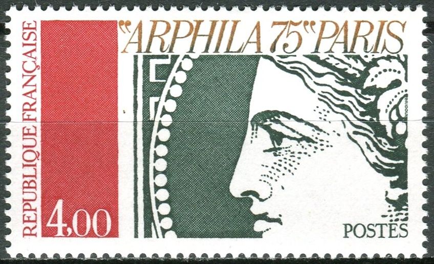 (1975) MiNr. 1919 ** - Francie - Mezinárodní výstava poštovních známek ARPHILA '75, Paříž (IV)