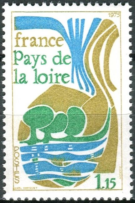 (1975) MiNr. 1931 ** - Francie - Regiony Francie - Pays de la Loire