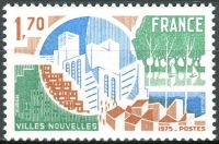 (1975) MiNr. 1935 ** - Francie - Nová města
