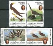 (1985) MiNr. 31 - 34 ** - Marshallovy ostrovy - 2-bl - 200. výročí narození Johna Audubona