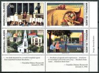 (1991) MiNr. 338 - 341 ** - Marshallovy ostrovy - 4-bl - Historie druhé světové války (XVIII)