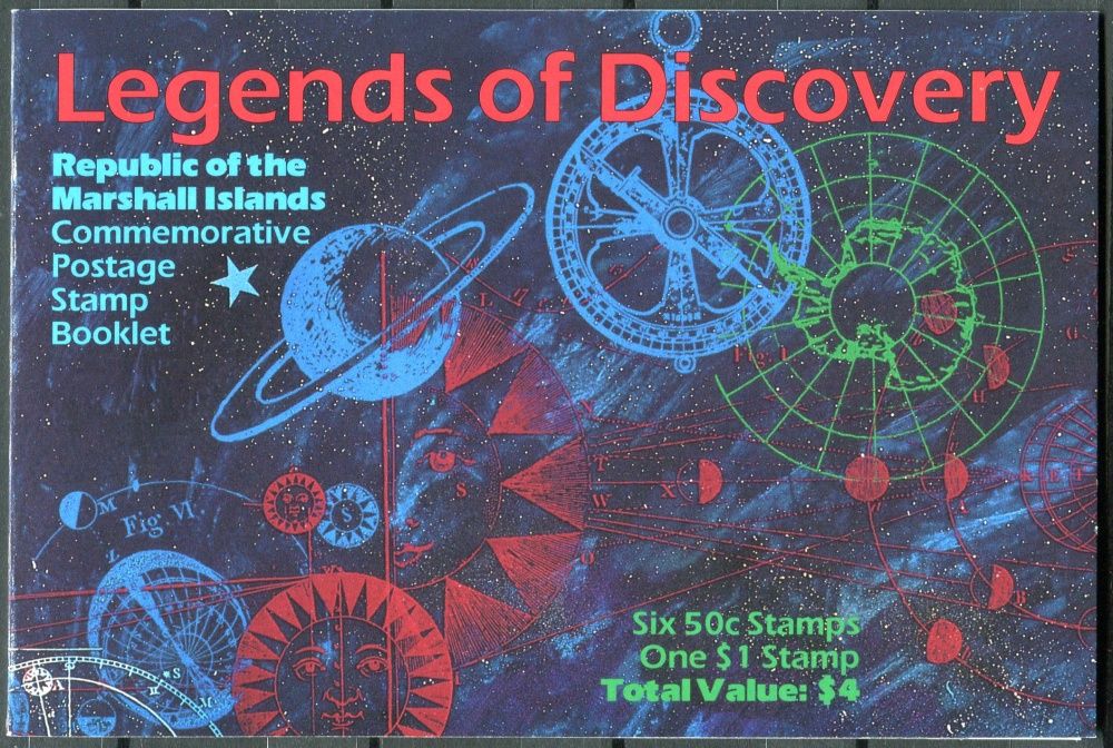 (1992) MiNr. 419 - 425 ** - Marshallovy ostrovy - ZS - Výzkumy a objevy: prozkoumání Oceánie, 500. výročí objevení Ameriky, 35 let kosmické lety