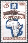 (1964) MiNr. 1493 ** - Francie - Francouzsko-africká spolupráce