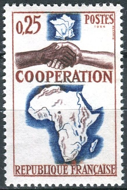 (1964) MiNr. 1493 ** - Francie - Francouzsko-africká spolupráce