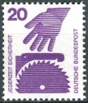(1971) MiNr. 696 A ** - Německo - Prevence nehod (I)