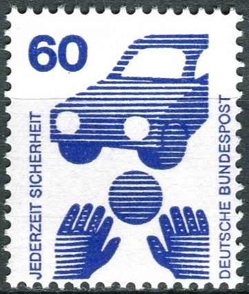 (1971) MiNr. 701 A ** - Německo - Prevence nehod (I)