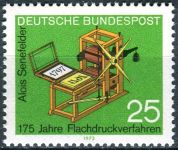 (1972) MiNr. 715 ** - Německo - 175 let planografického tisku
