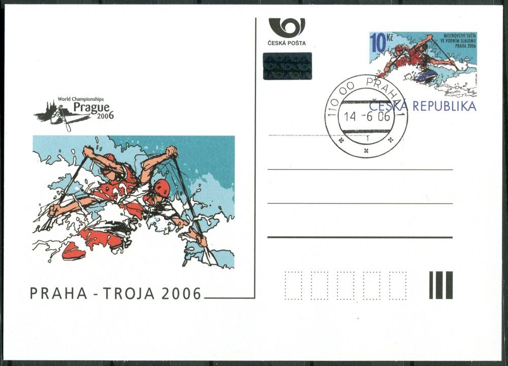 (2006) CDV 106 O - ČR - MS ve vodním slalomu - razítko