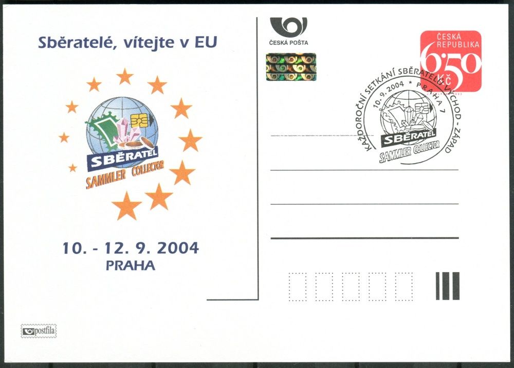 Česká pošta (2004) CDV 87 O - P 104 - Sběratel - razítko