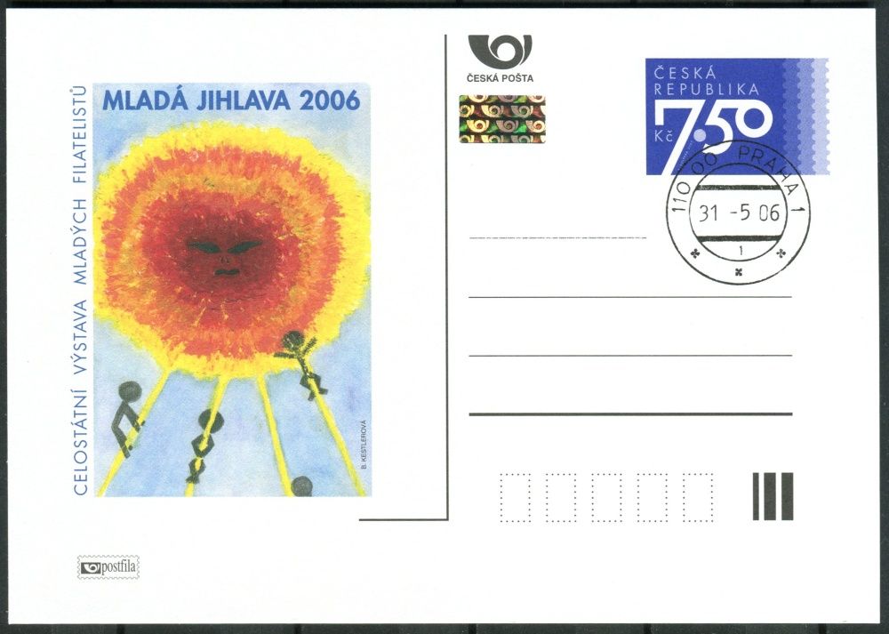 Česká pošta (2006) CDV 96 O - P 127 - Mladá Jihlava - razítko