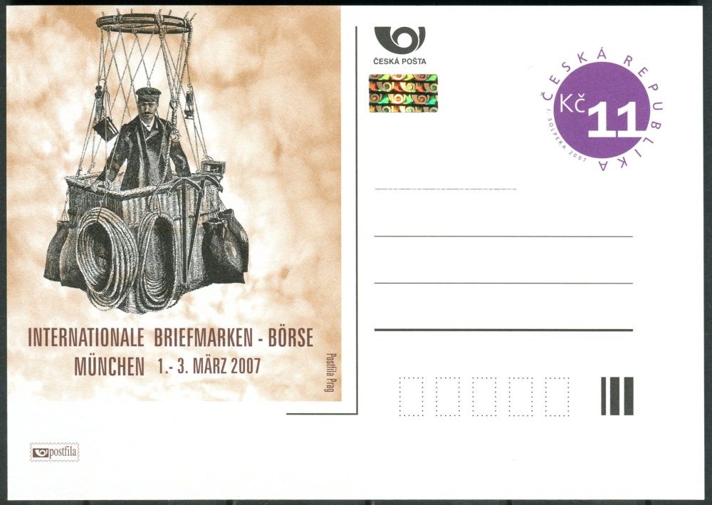 Česká pošta (2007) CDV 108 ** - P 141 - München