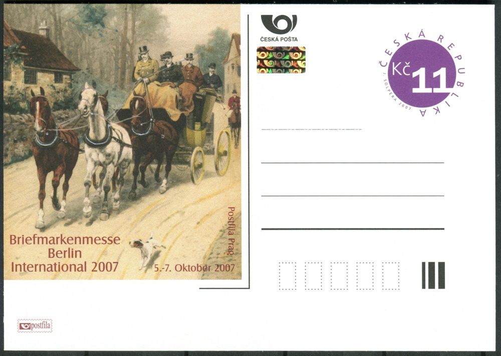 Česká pošta (2007) CDV 108 ** - P 147 - Berlín