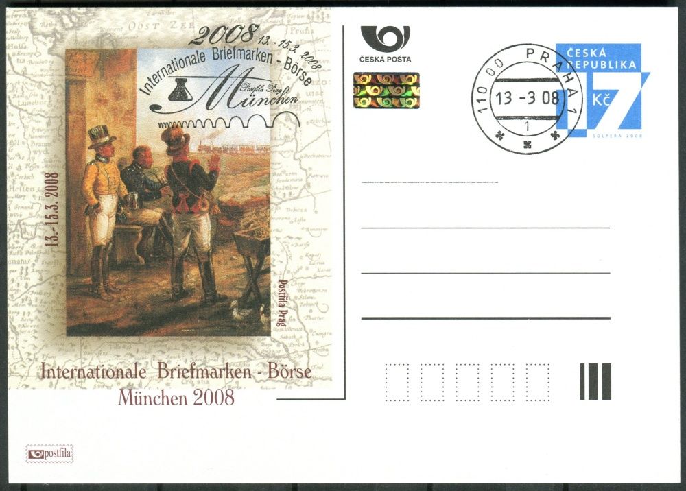 Česká pošta (2008) CDV 115 O - P 151 - München - razítko