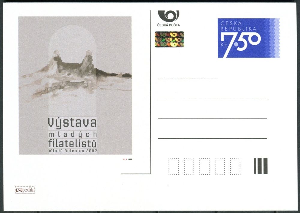 Česká pošta (2007) CDV 96 ** - P 144 - Mladá Boleslav