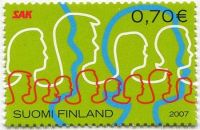 (2007) č. 1839 ** - Finsko - 100 let Ústřední organizace finských odborů