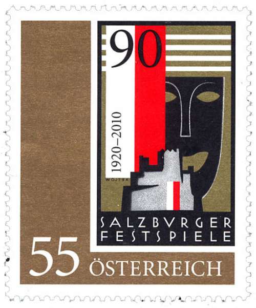 (2010) č. 2869 ** - Rakousko - Salzburger Festspiele